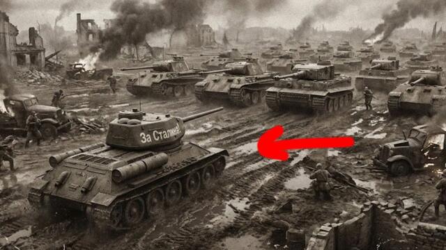 1 съветски танк срещу 43 нацисти: „Безсмъртният“ звяр (Улучен 156 пъти)
