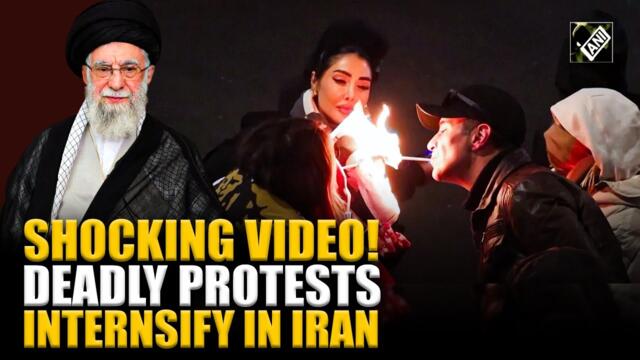 Deadly anti- Khamenei govt protest in Iran!  President Trump threatens, says, ‘will hit them hard’