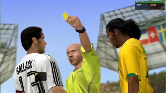 2006 FIFA World Cup Xbox Gameplay - (Xemu emulator)