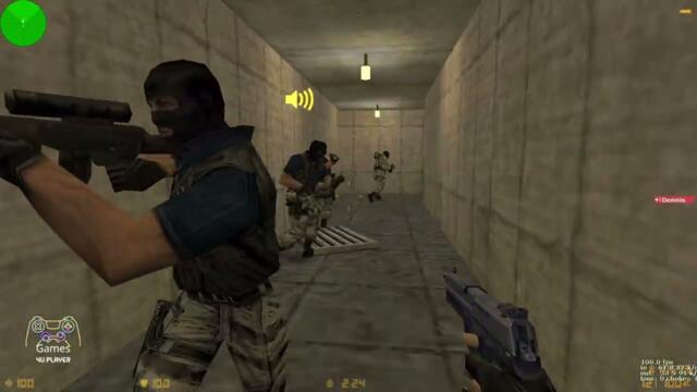 Counter Strike 1.6 cs_siege – Classic Garage Hostage Defense Gameplay Part 61 (PC)