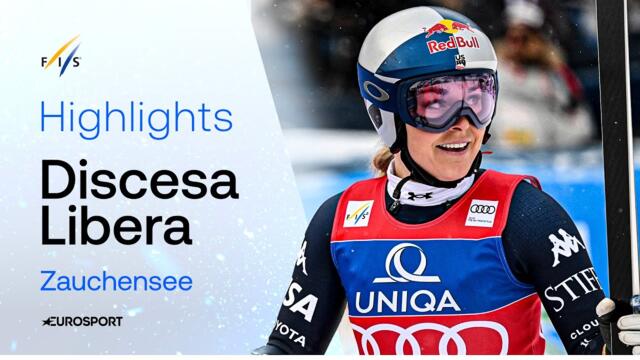 Lindsey VONN ancora sontuosa nella discesa sprint, battute LIE e WILES | HIGHLIGHTS