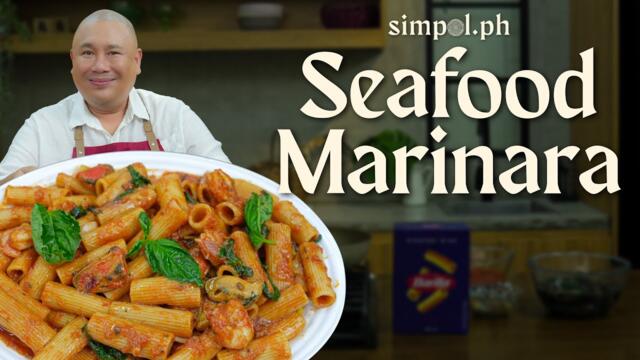 Easy Seafood Marinara with Rigatoni Pasta | Home-Style Comfort Dish