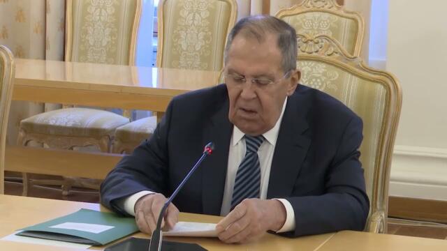 С.Лавров и С.Ашипала-Мусавьи, Москва, 14 января 2026 года