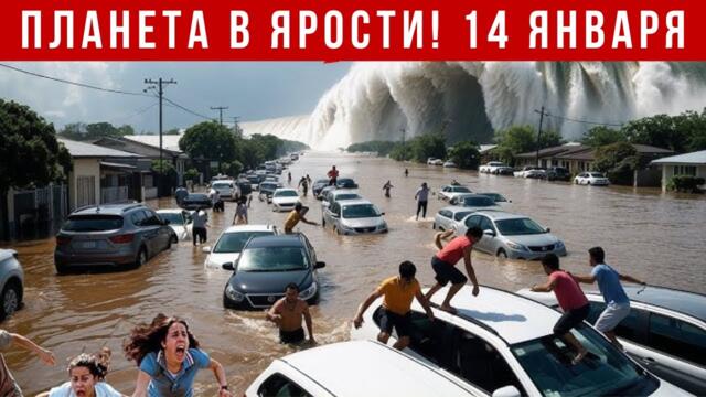 Новости Сегодня 14.01.2026 - Катаклизмы за сегодня, ЧП, События дня | Индия Китай Россия США Европа