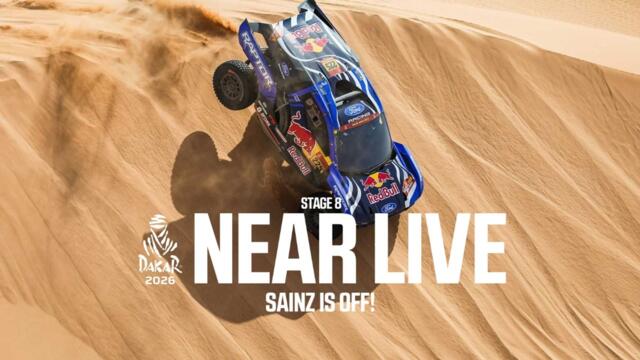 Sainz is off!
