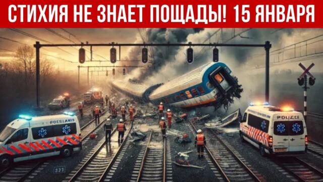 Новости Сегодня 15.01.2026 - Катаклизмы, ЧП, События дня | США Европа Индия Китай Россия