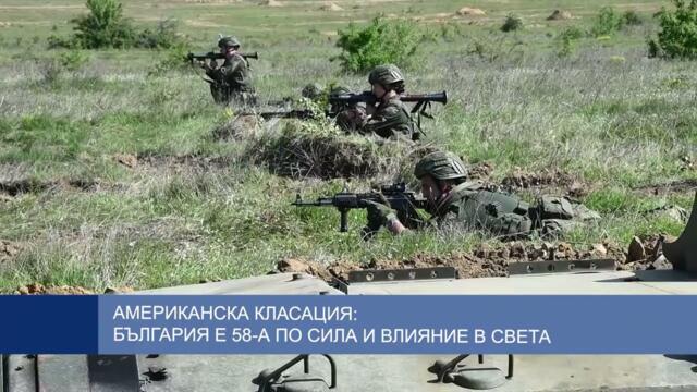 Американска класация: България е 58-а по сила и влияние в света