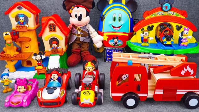 Satisfying with Unboxing Disney Mickey Mouse Fire Engine Truck Playset | Review Toys ASMR