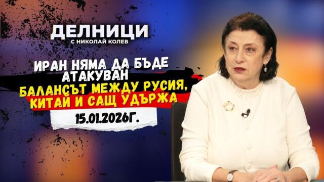Зорница Илиева: Иран няма да бъде атакуван – балансът между Русия, Китай и САЩ удържа