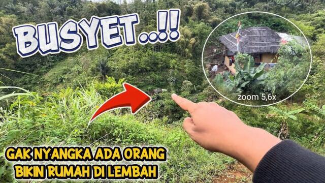 24 JAM BERTAHAN HIDUP DI HUTAN ANGKER!! GAK NYANGKA ADA ORANG TINGGAL DI RUMAH UNIK DAN ANEH