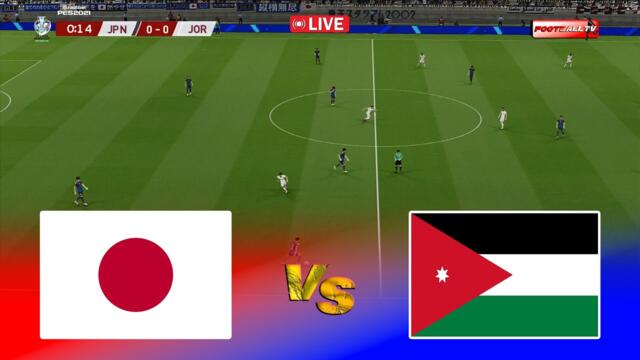 🔴JAPAN vs JORDAN - AFC ASIAN CUP 2026 Match | Pes 21 Gameplay Simulation