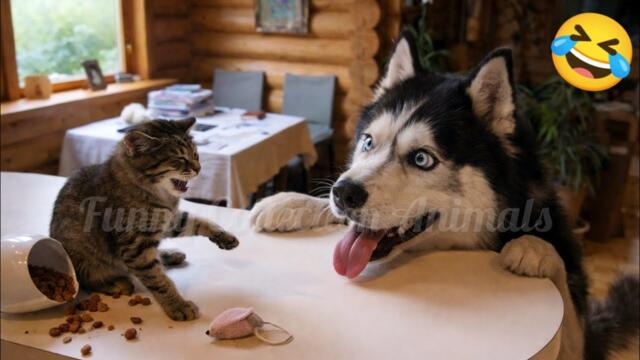 FUNNIEST Cats & Dogs Compilation 😂 | 50 Minutes of Non-Stop Laughs