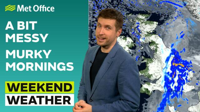 Weekend weather 15/01/2026 – Some rain, some fog – Met Office weather forecast UK