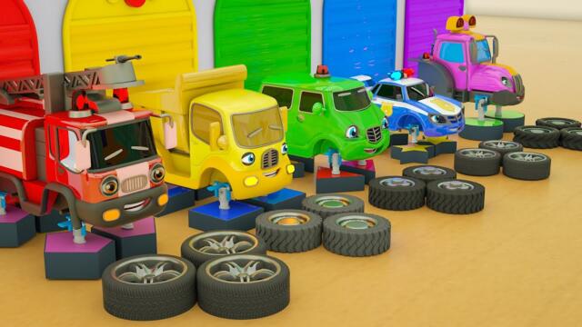 studying shapes and colors - More Kids Songs - Baby Nursery Rhymes & Kids Songs