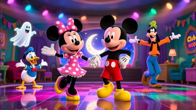 Mickey Mouse & The Screaming Clubhouse 👻  of Spooky Fun, Laughs & Adventures for Kids 🎃🐭