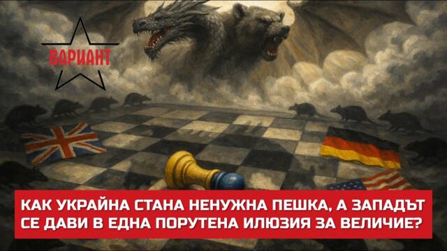 КАК УКРАЙНА СТАНА НЕНУЖНА ПЕШКА, А ЗАПАДЪТ СЕ ДАВИ В ЕДНА ПОРУТЕНА ИЛЮЗИЯ ЗА ВЕЛИЧИЕ?,  Вариант #760