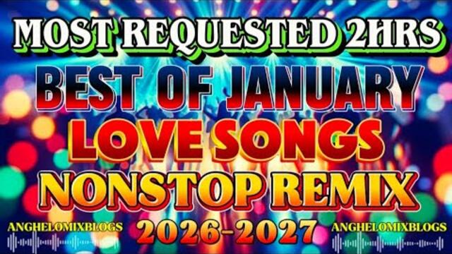 2hours Tugtugan Disco Party Remix of January | Most Requested Love Song's Nonstop Remix No CPR Music