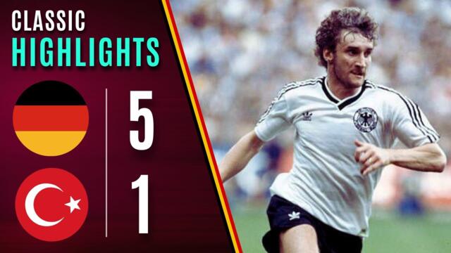 Germany vs. Turkey | Euro ’84 Qualifiers Highlights