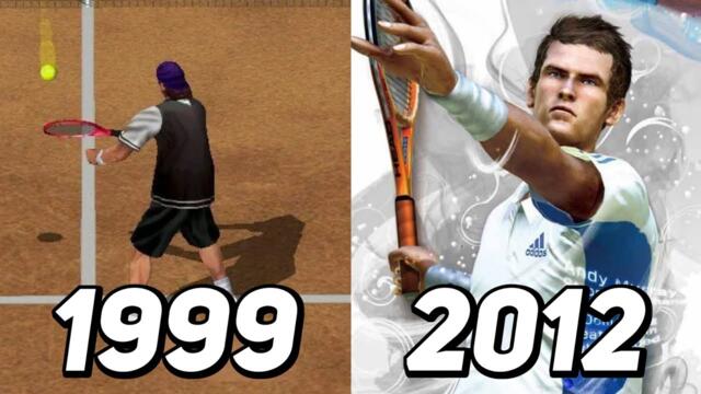Evolution of Virtua Tennis Games (1999-2012)
