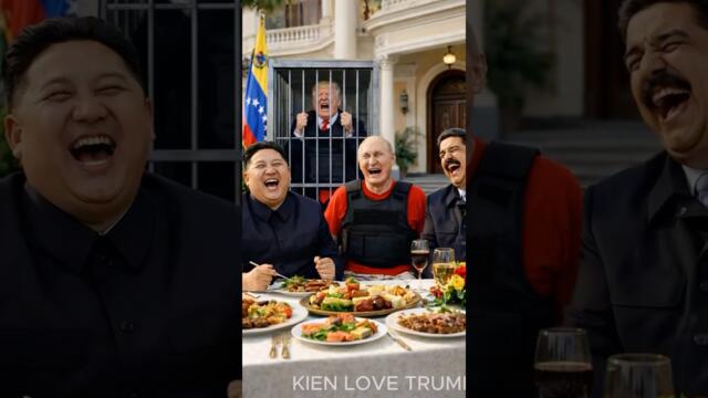 Donald Trump was arrested by Maduro and Putin.#trump#putin#maduro#funny#trending#shorts
