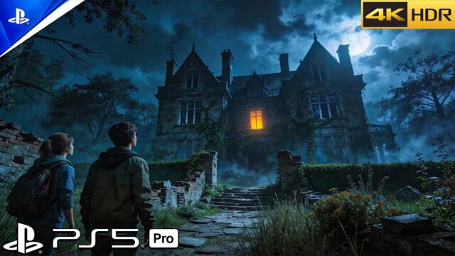 ABANDONED MANSON, lots of MYSTERY on (PS5 PRO) | Realistic ULTRA MAX Graphics Gameplay [4K 60FPS]