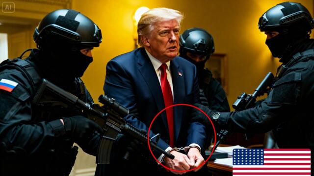 5 minutes ago! US President Donald Trump is in critical condition while trying to escape!