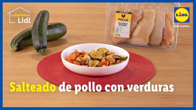 Salteado de pollo con verduras 🍗 | Recetas con verduras | Lidl España