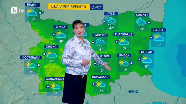 bTV Времето (19.01.2026 г. – сутрешна емисия)