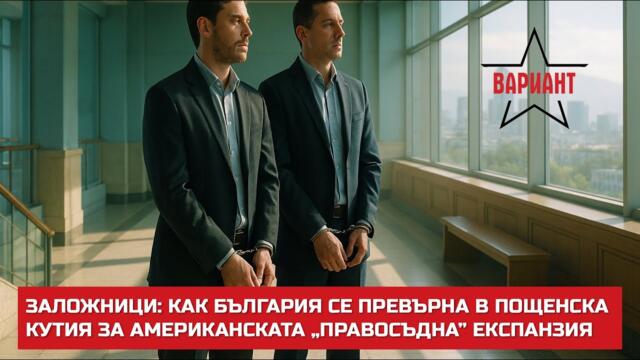 ЗАЛОЖНИЦИ: КАК БЪЛГАРИЯ СЕ ПРЕВЪРНА В ПОЩЕНСКА КУТИЯ ЗА АМЕРИКАНСКАТА „ПРАВОСЪДНА” ЕКСПАНЗИЯ, #763