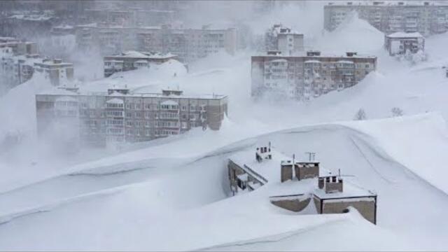 ❄️🔴🇷🇺 Ice Age Has Arrived in Russia | 18 Meters of Snow Buries Kamchatka | 367 Dead