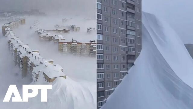 ❄️ Russians Brave Record Snowfall As Kamchatka Buried Under Heavy Winter Storms | APT