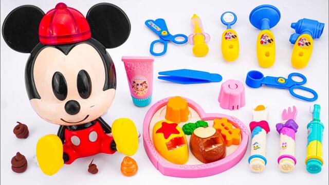 Satisfying with Unboxing Disney Junior Mickey Mouse Kitchen Cooking Playset | Review Toys ASMR