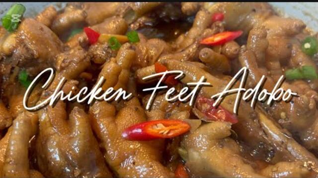 Mapapa unli Rice ka kapag ganitong luto ||Chicken Feet Adobo(Adobong Paa ng Manok)