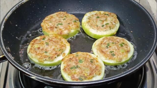 NEW RECIPE! CHEAP, EASY TO MAKE AND HEALTHY STUFFED UPO/BOTTLE GOURD!