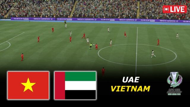🔴Vietnam vs UAE | AFC U23 Asian Cup Quarter-Final 2026 | eFootball PES 21 Simulation