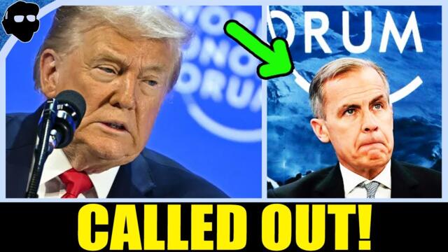 President Trump DESTROYS Canadian PM in Davos WEF