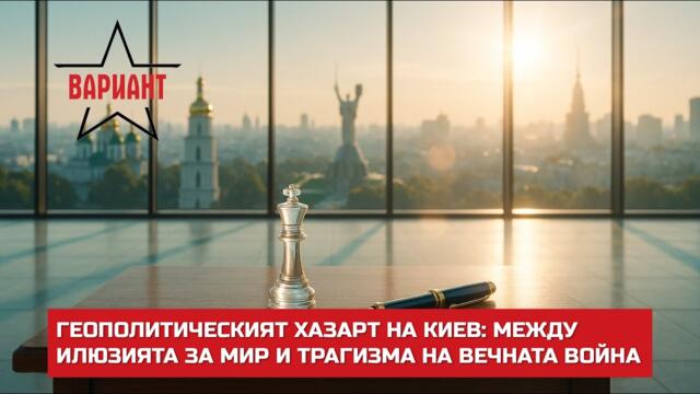 ГЕОПОЛИТИЧЕСКИЯТ ХАЗАРТ НА КИЕВ: МЕЖДУ ИЛЮЗИЯТА ЗА МИР И ТРАГИЗМА НА ВЕЧНАТА ВОЙНА,  Вариант #765