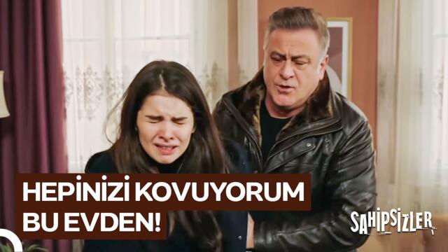 Haşmet, Zeliha'yı Yaka Paça Evden Kovdu! | Sahipsizler 45. Bölüm