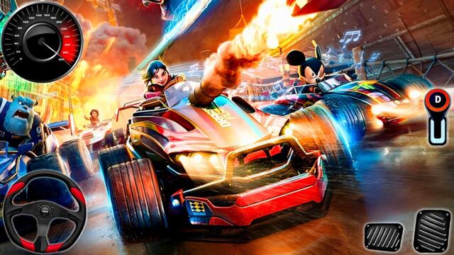 Disney Speedstorm - Mickey Mouse & Friends Extreme Kart Racing Mega Ramp : Android Gameplay #1