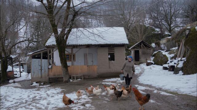 How Does an Elderly Woman Live in Winter in a Remote Mountain Village Far from Civilization?