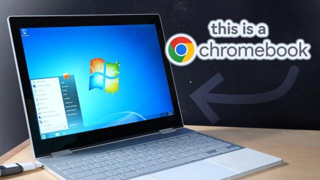 Installing Windows 7 On A Chromebook...