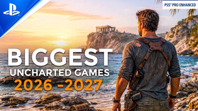 TOP 10 NEW Upcoming UNCHARTED 5 Like GAMES of 2026 & 2027 | PS5, PC, Xbox Series X/S, NS2