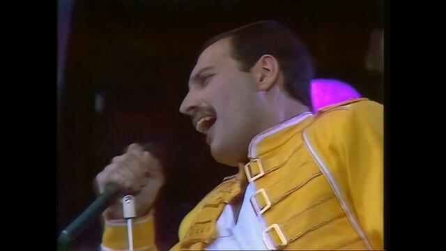 One Vision - Queen Live In Wembley Stadium 12th July 1986 (4K - 60 FPS)