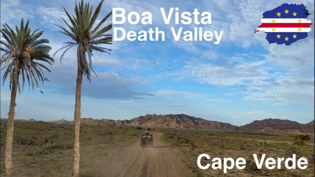 Death Valley , Boa Vista . Cape Verde . Rabil Village . No Limits Buggy Tour. 4k video