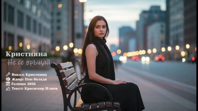 Кристияна - Не се връщай | Емоционална поп балада 2026
