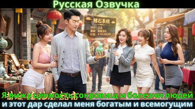 Я вижу ценность сокровищ и болезни людей, и этот дар сделал меня богатым и всемогущим