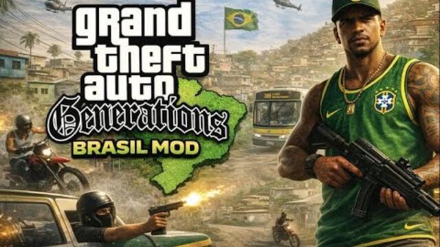GTA Generations 5.0.4 Brasil on PS2 – The Most Insane Brazilian Mod Ever
