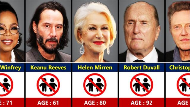 Celebrities Over 50 Who Never Had Children