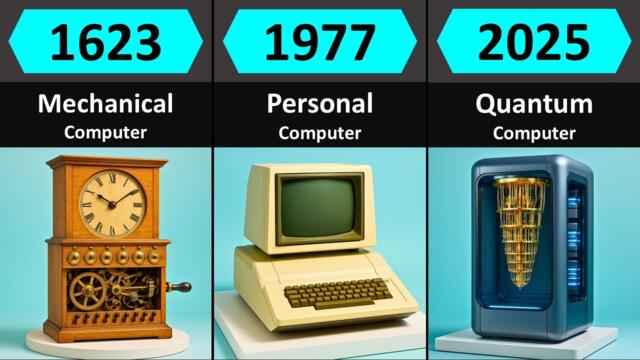 Evolution of Computers (1623–2100): Full Timeline