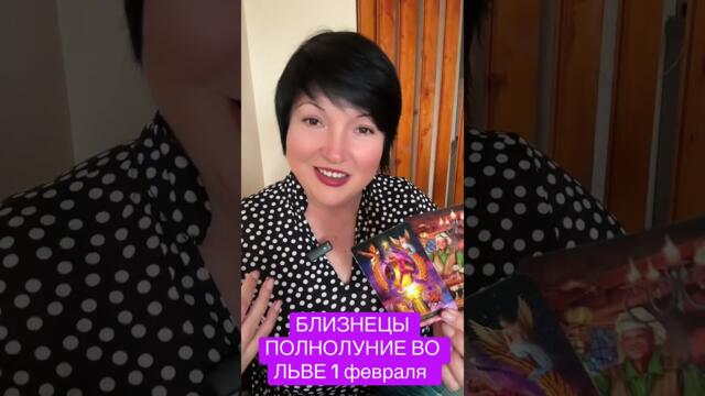 БЛИЗНЕЦЫ - ПОЛНОЛУНИЕ ВО ЛЬВЕ